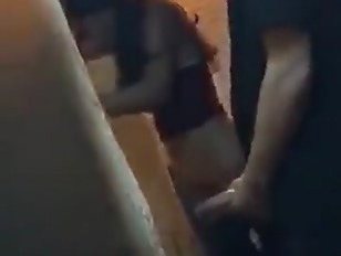 Indian teen fucks white boy outside of club (full video)