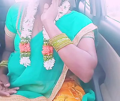 Car sex. Desi housewife try to fucking unknown person car romance. Telugu dirty talks.
